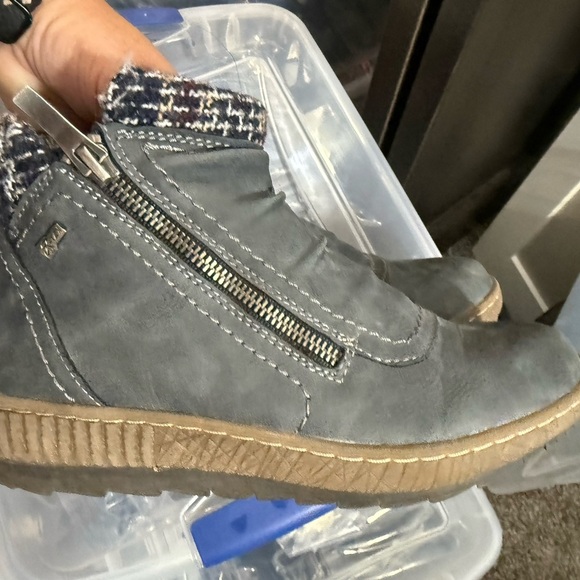 Spring Step Relife Cleora Boots - size zip (blue-gray color) - Picture 4 of 16